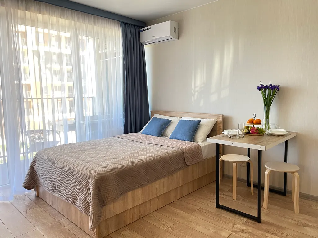 Квартира Семейная студия в ЖК Каравелла Португалии — аренда посуточно в Дагомыс