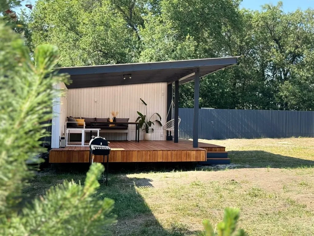 Уютный дом в стиле барн