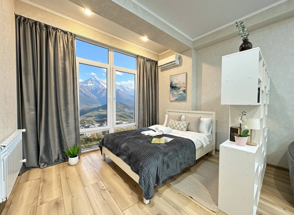 Квартира Апартаменты Море квартир с видом на Кавказские горы — аренда посуточно в Красная Поляна