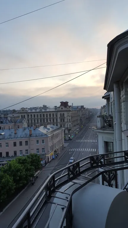 Квартира Квартира Студия с балконом на Неву — Санкт-Петербург