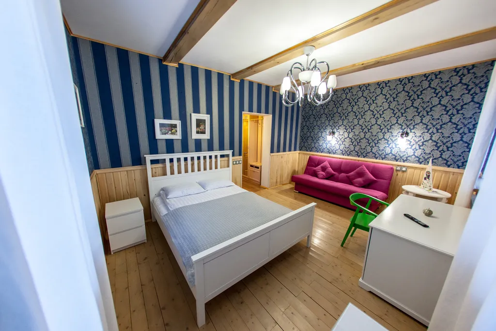 Гостевой дом птица в старинном городе