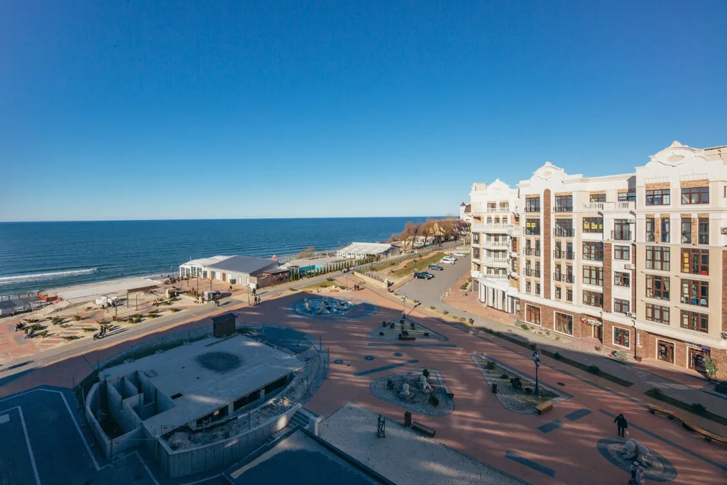 Уютная студия с видом на море