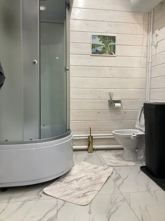 Дом на первой линии реки в тишине леса под Тверью