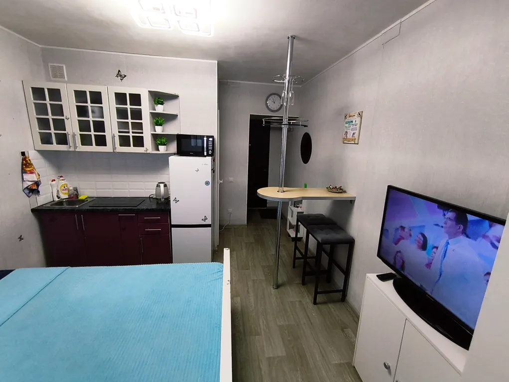 Уютная студия с балконом у Аграрного университета и метро