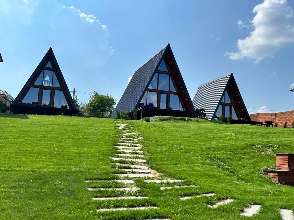 Коттедж Треугольный дом А-фрейм рица — аренда посуточно в Кременкуль