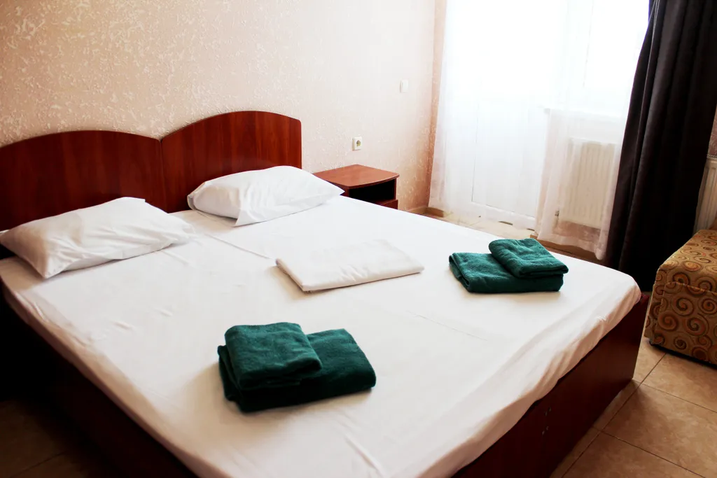 Двухместный номер с балконом, просторный, светлый и уютный