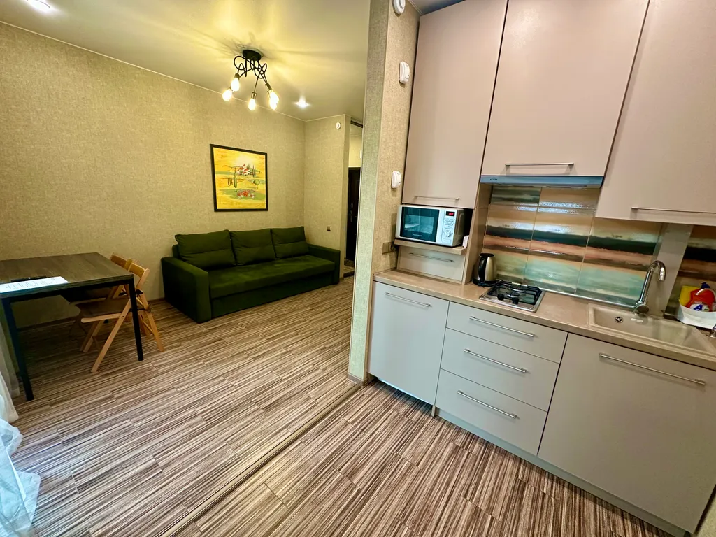 Уютная студия в сосновом лесу