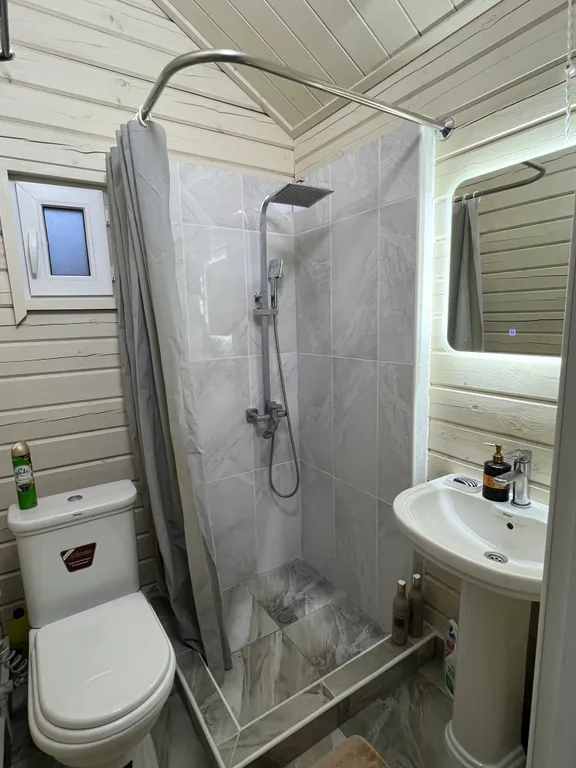 Коттедж на берегу Каспийского моря с бассейном