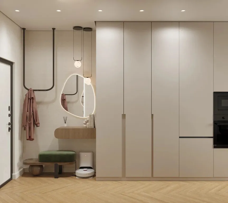 Квартира Дизайнерская евро 2-комнатная квартира в жк бизнес-класса forst — Москва