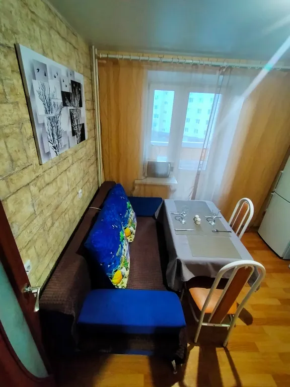 Однокомнатная квартира на три отдельных спальных места, на 6 человек