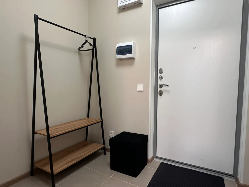 Студия с тремя раздельными кроватями