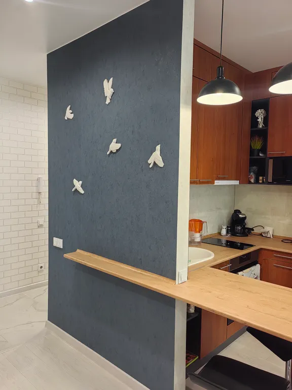 Уютная квартира-студия с кондиционером недалеко от аэропорта