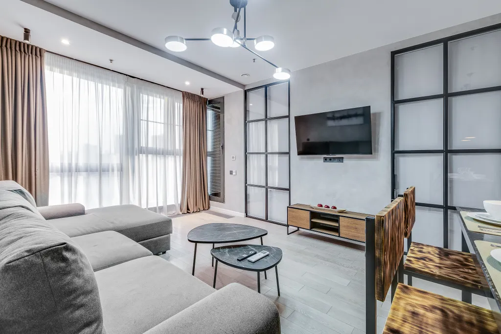 Квартира Просторные двухкомнатные апартаменты с видом на парк — Москва