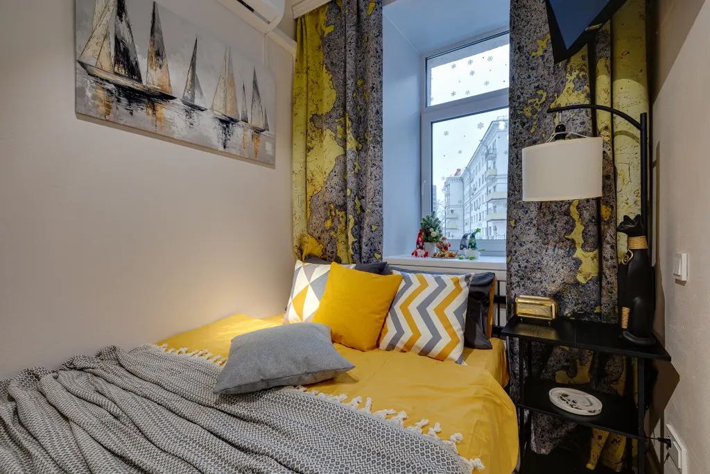 Квартира Квартира Стильная студия Loft на Рижской — Москва