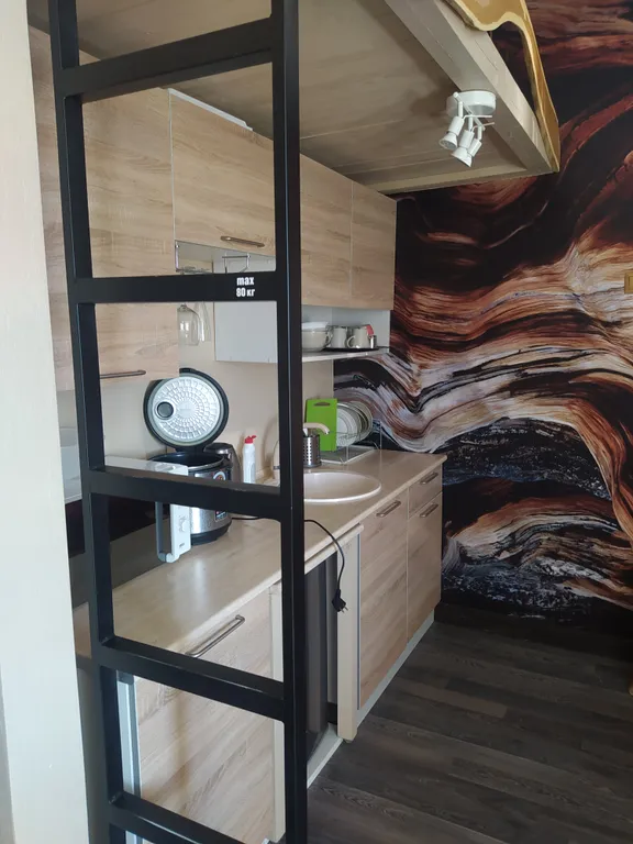 Квартира-студия с видом на реку