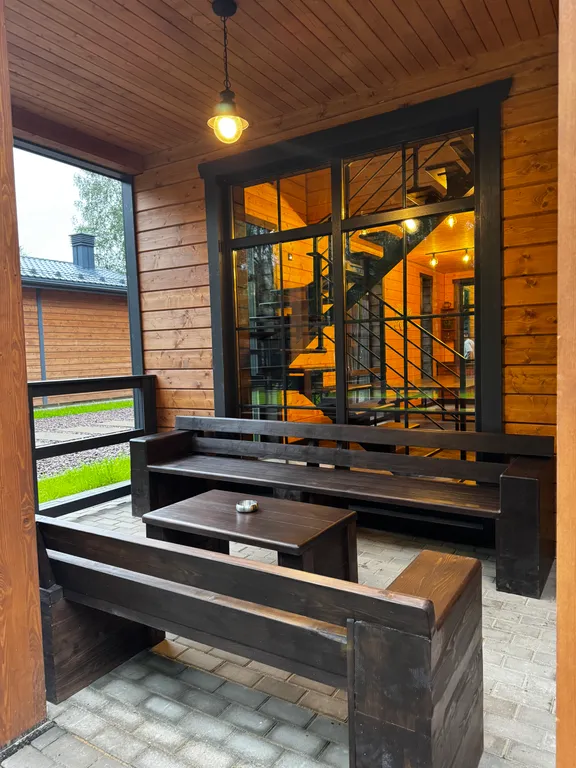 Домик в лесу с русской баней