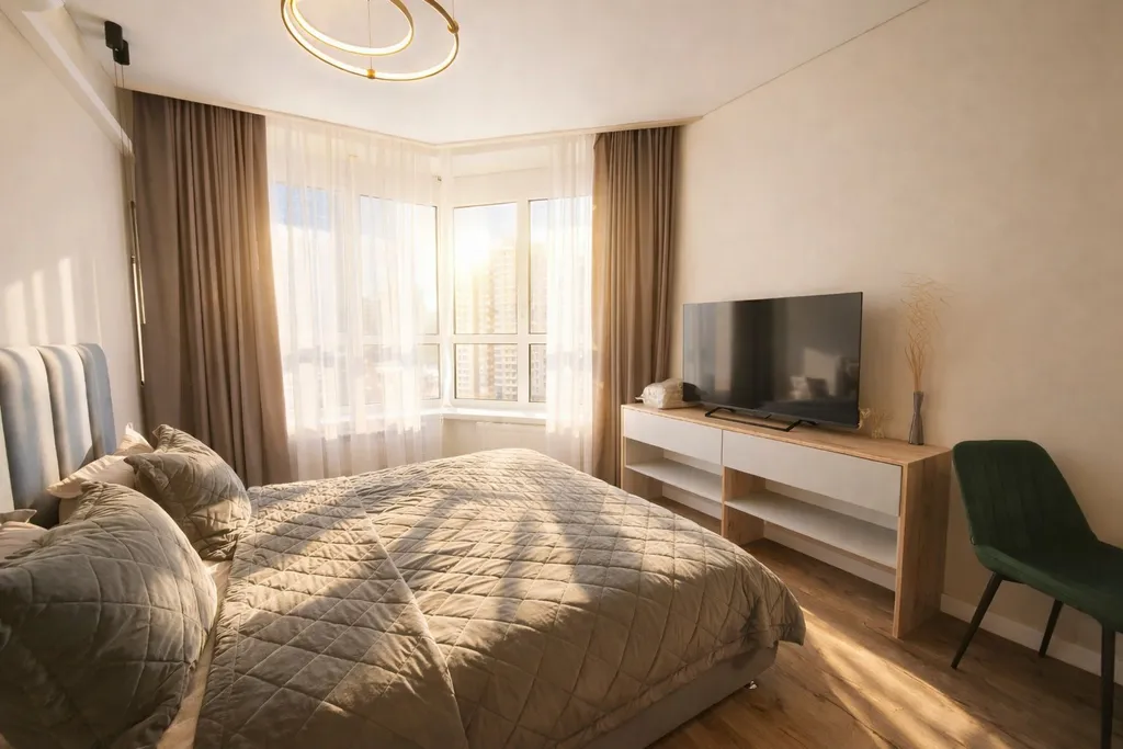 Квартира Комфортные дизайнерские апартаменты возле Кристалл арена и МВДЦ Сибирь — Красноярск