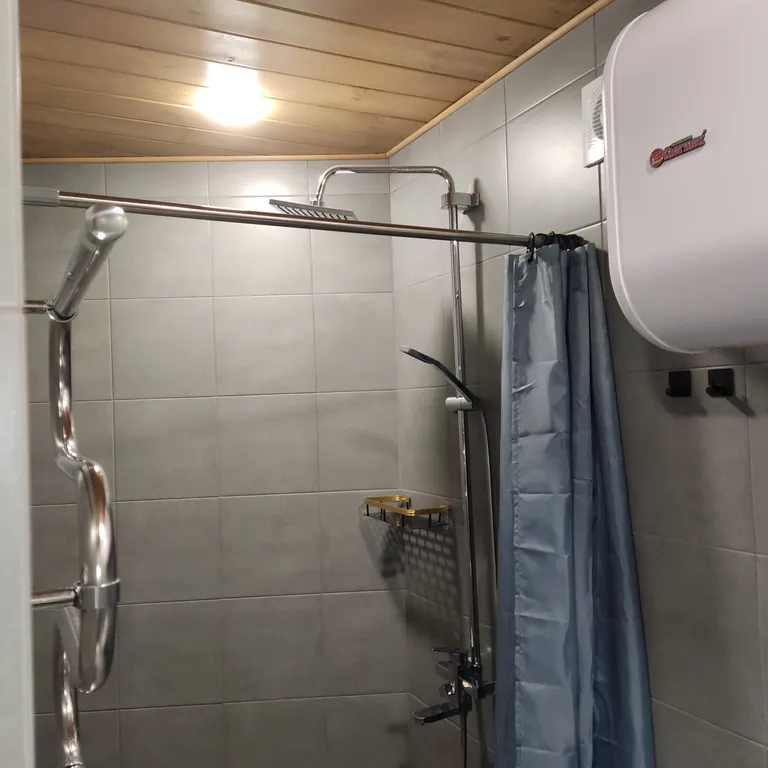 Купольный домик для семьи с чаном