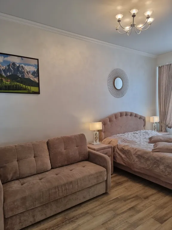 Уютные апартаменты с панорамным видом на горы в центре