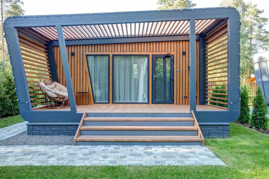 Коттедж 1-комнатный Дом — аренда посуточно в при ж/д станции Лемболово