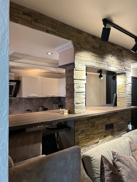 Уютная двухкомнатная квартира с видом на море