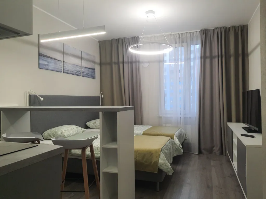 Квартира Апартаменты в 100 м от метро Купчино, рядом аэропорт, Экспофорум — Санкт-Петербург