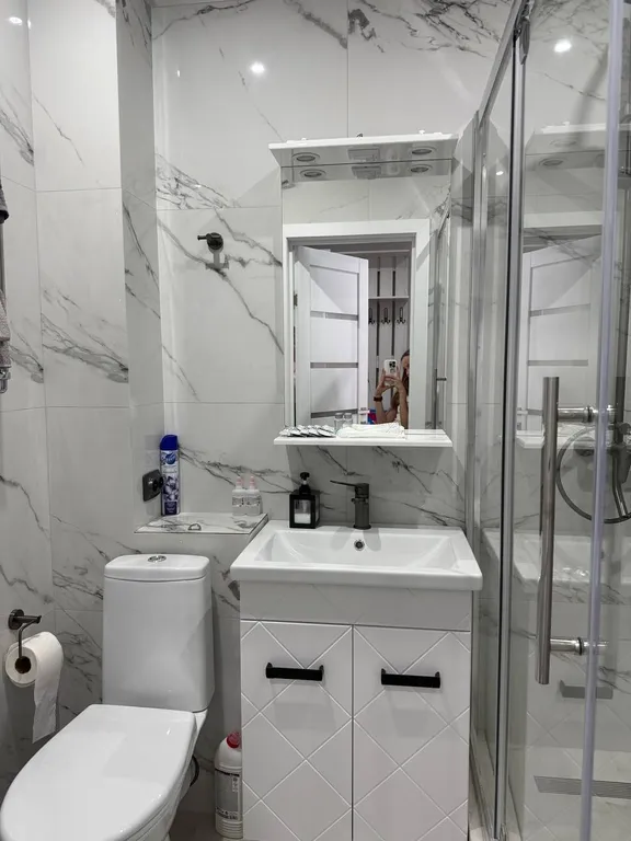 Уютная квартира в новостройке, с красивым видом на гору