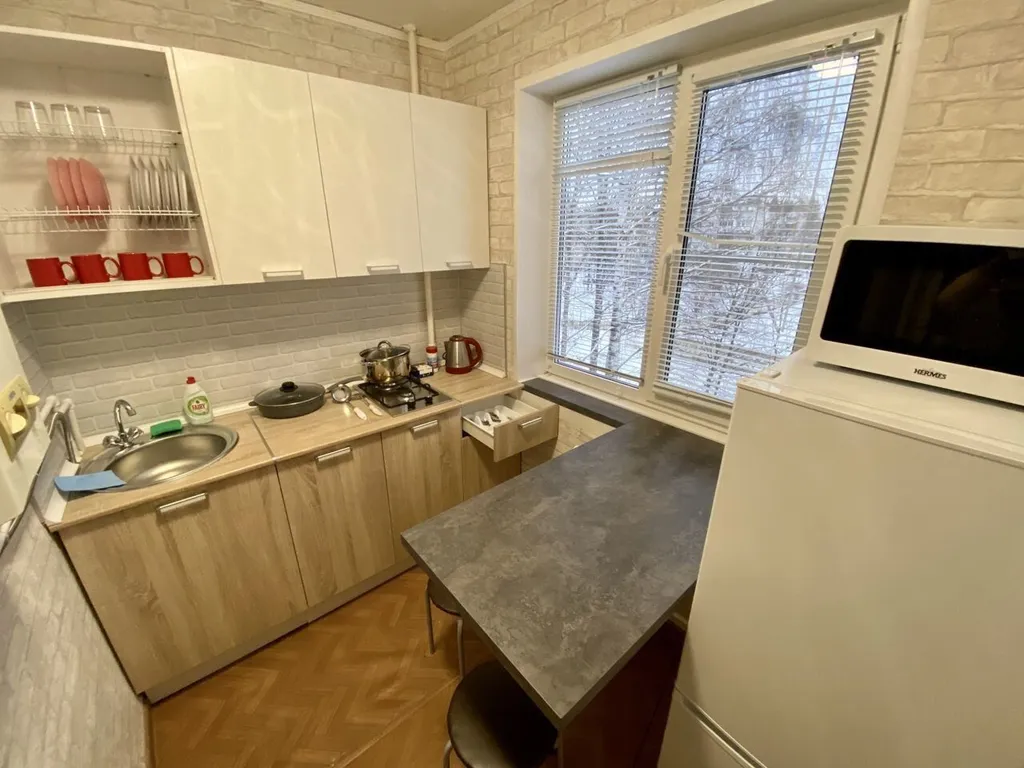 Двухкомнатная квартира в посёлке Калининец