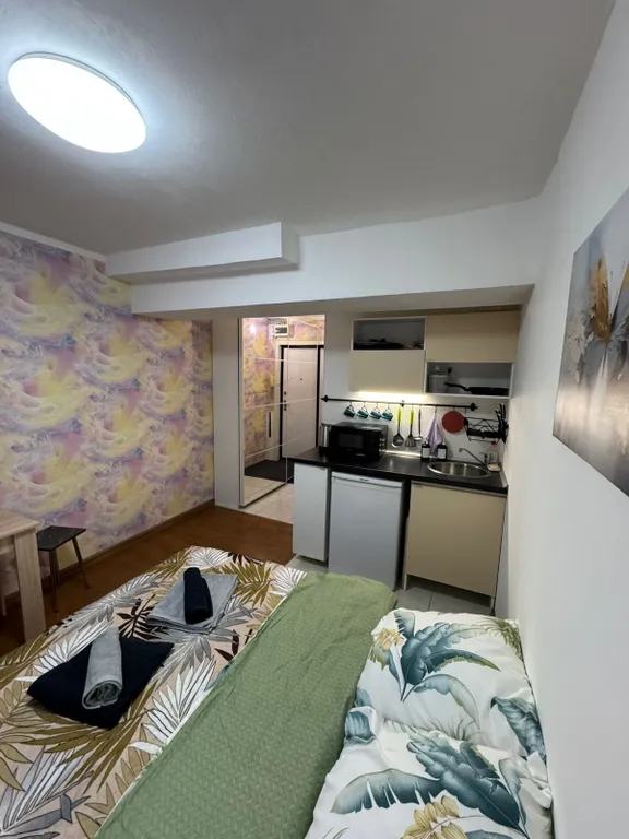 Квартира студия, 18 м², 1 кровать