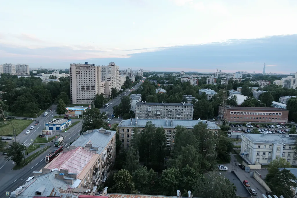 Квартира с прекрасным панорамным видом на город