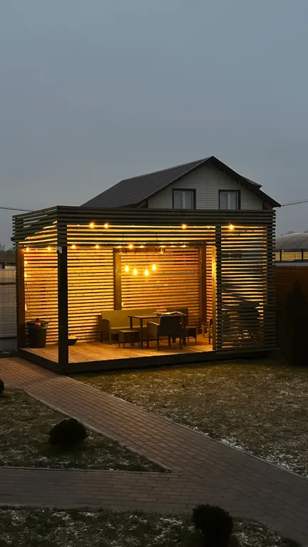 Домик с баней и чаном