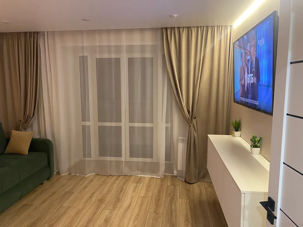 Уютная квартира с новым ремонтом на городских прудах