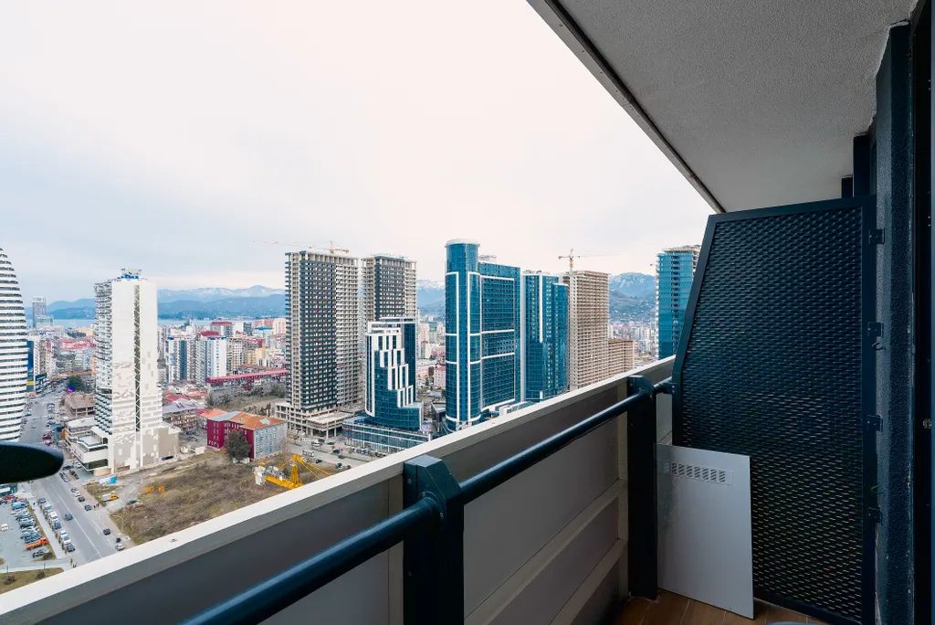 Apartments with sea and city view