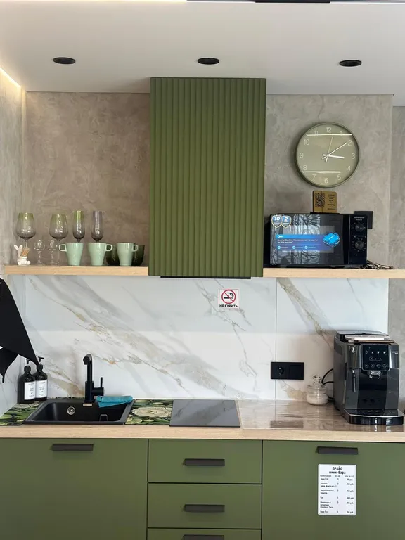 Квартира-студия с джакузи с панорамным видом