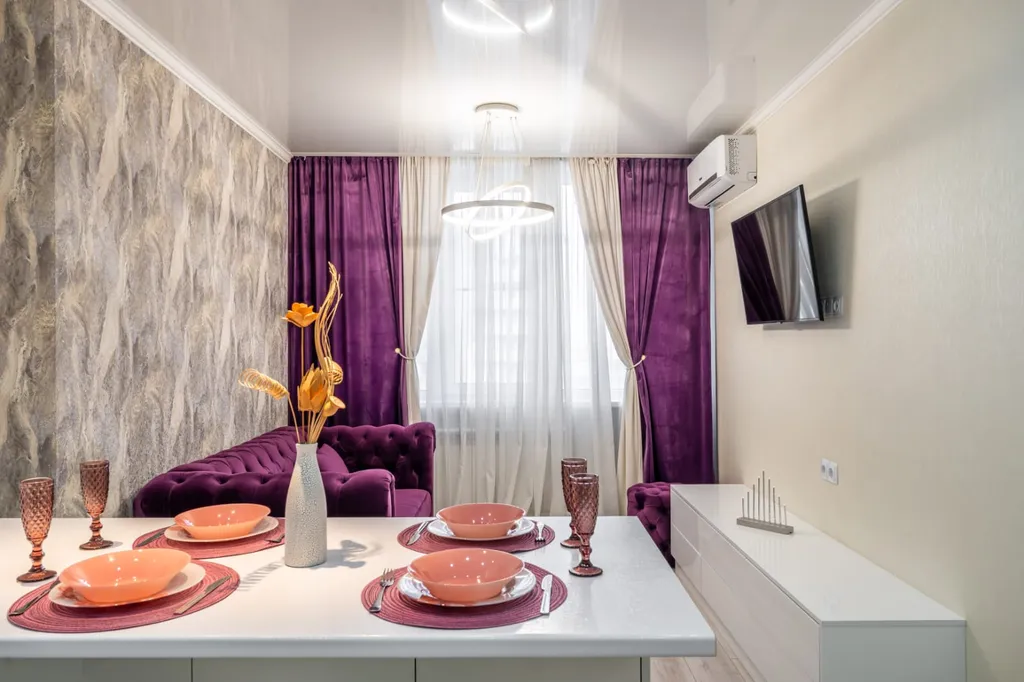 Евро двухкомнатная квартира с видом на Дон