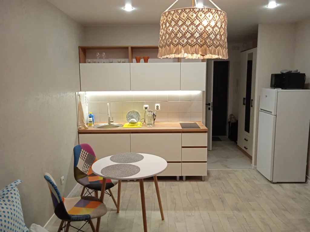 Квартира Квартира Солнечная студия в стиле бохо-сканди — Шушары