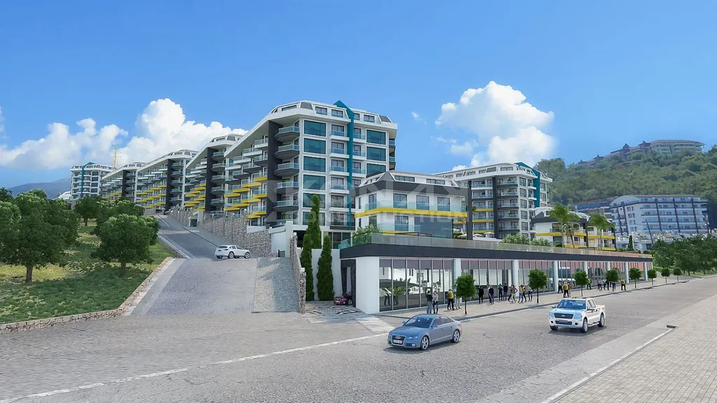 Один из самых комфортных жилых комплексов Алании Konak Premium