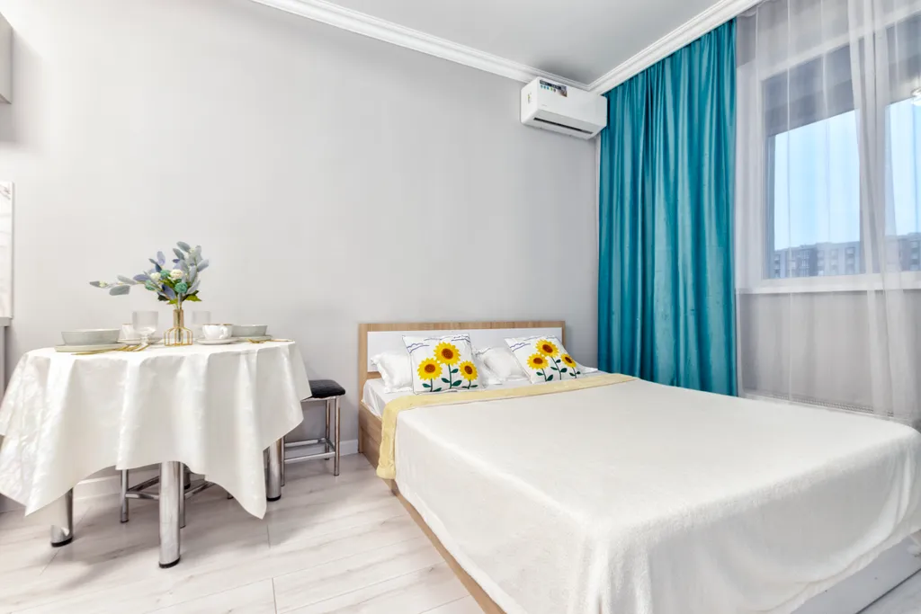 Тёплая и чистая однушка в комплексе Коркем-4