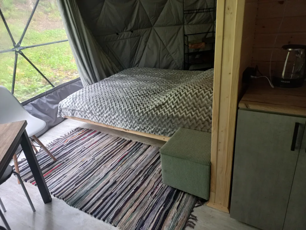 Купол сфера с панорамным видом