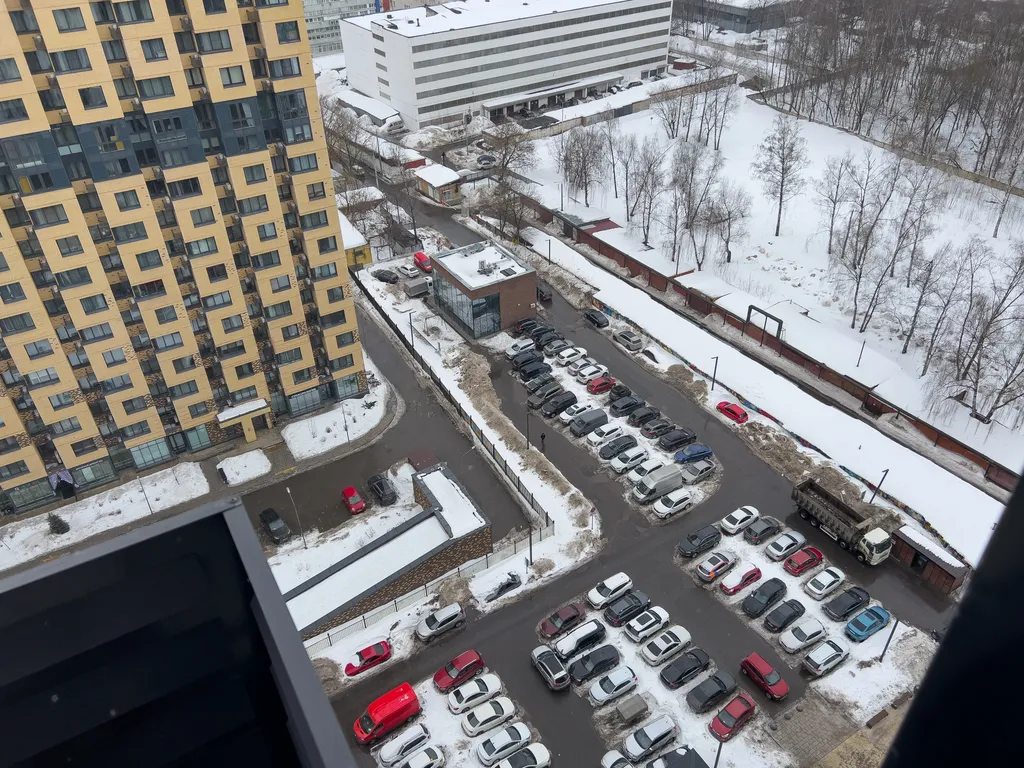 Студия с Видом на Москва Сити