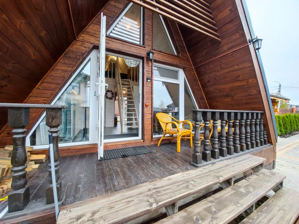 Коттедж Уютный домик в виде шалаша для спокойного отдыха — аренда посуточно в Дмитров