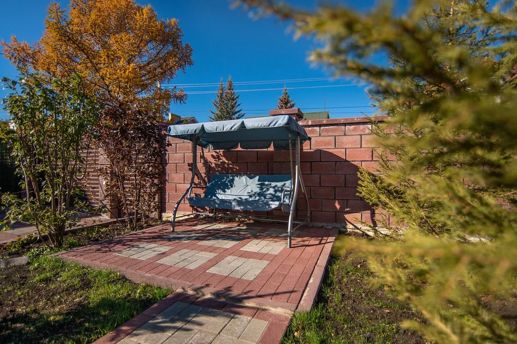 Новое бунгало с мангалом и верандой