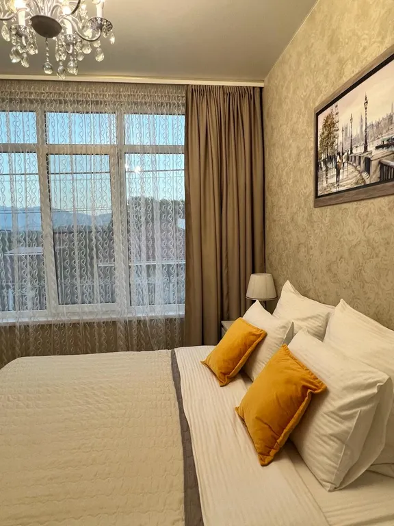 Уютная квартира с обалденным видом и балконом