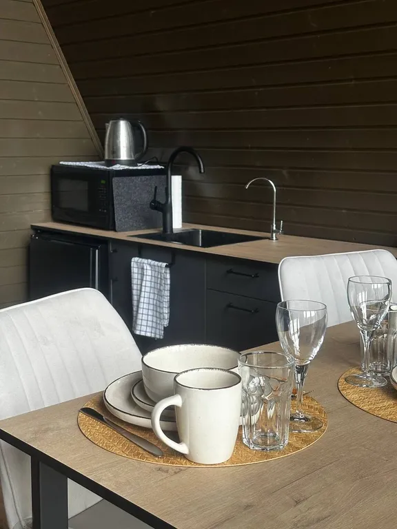 Коттедж Дом с баней и сибирским чаном — Васькино