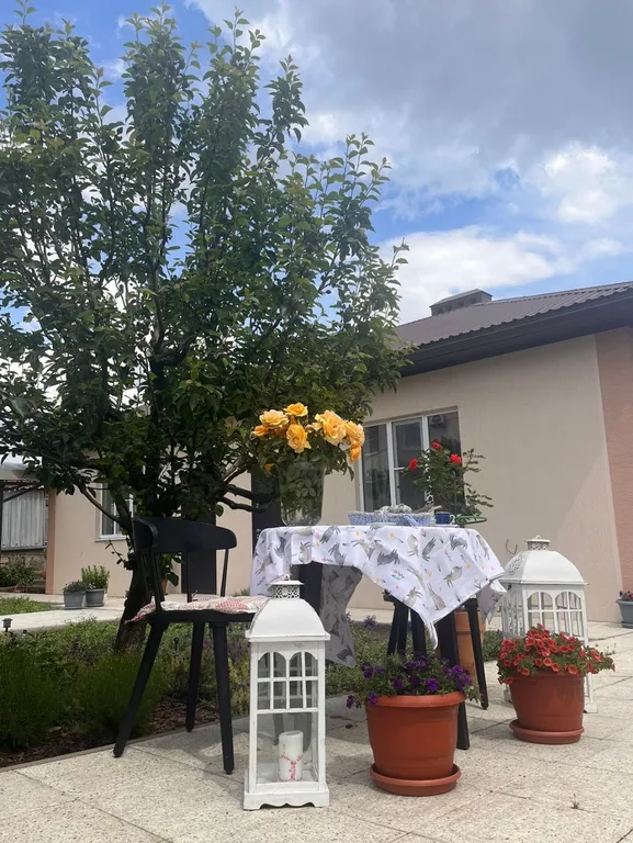 Новый уютный домик с дизайном