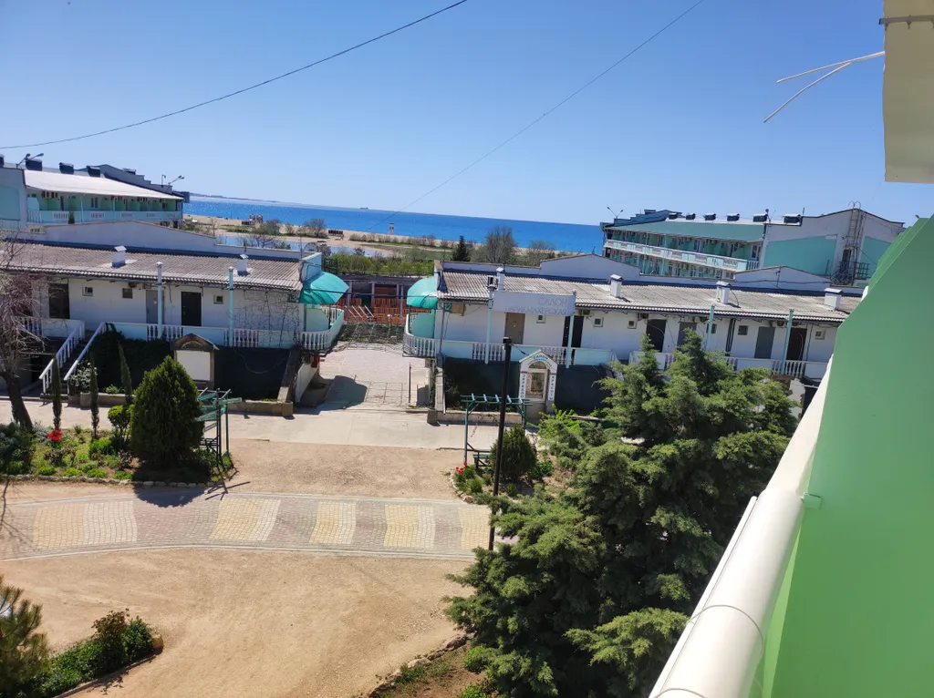 Номер с видом на море в пансионате Любоморье Севастополь