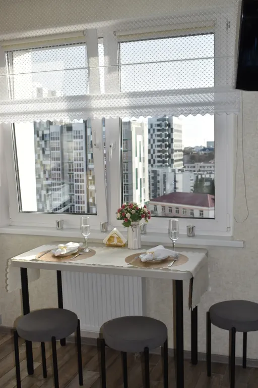 Уютная квартира-студия в центре в новостройке