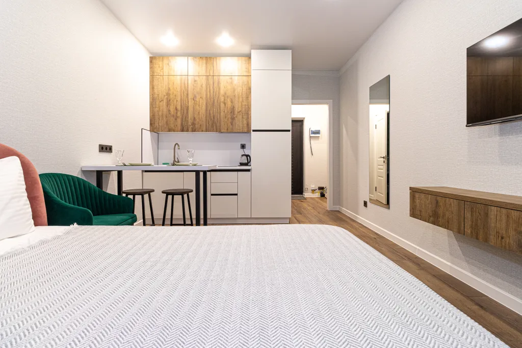 Квартира Квартира Уютная студия в ЖК Самолёт — Краснодар