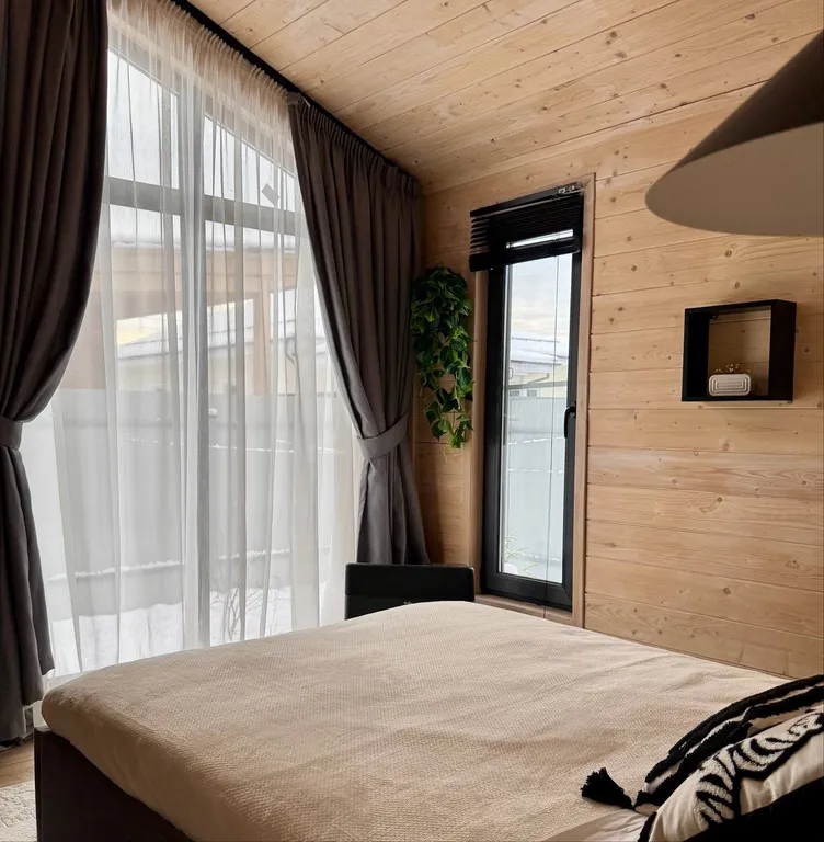Дом 80m2 — сибирский чан, кухня, Wi-Fi