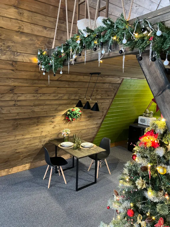 Треугольный дом лофт